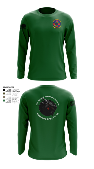 Long Sleeve Performance Shirt, 59th Surgical Operations Squadron, Air Force, Teamtime, Team time, sublimation, custom sports apparel, team uniforms, spirit wear, spiritwear, sports uniforms, custom shirts, team store, custom team store, fundraiser sports, apparel fundraiser