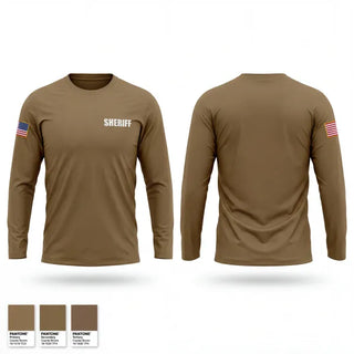 Long Sleeve Performance Shirt, Sheriff, Police, Teamtime, Team time, sublimation, custom sports apparel, team uniforms, spirit wear, spiritwear, sports uniforms, custom shirts, team store, custom team store, fundraiser sports, apparel fundraiser