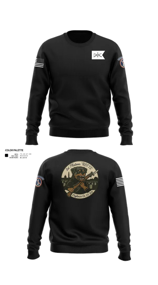 Crew Neck Sweatshirt, Doghouse 1st Platoon Rottweilers, , Teamtime, Team time, sublimation, custom sports apparel, team uniforms, spirit wear, spiritwear, sports uniforms, custom shirts, team store, custom team store, fundraiser sports, apparel fundraiser