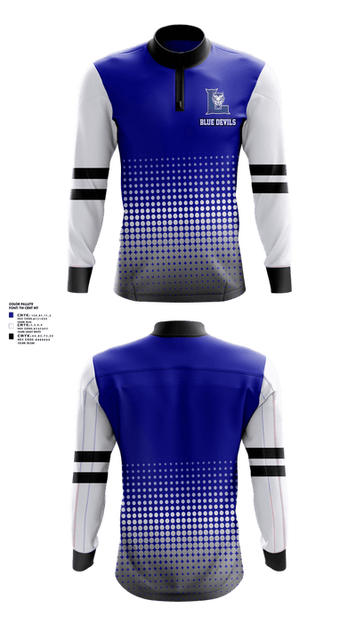 Blue devils 79752812 Quarter Zip Jacket - 1