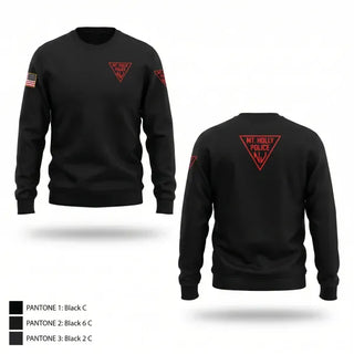 Crew Neck Sweatshirt, Mount Holly Police, Police, Teamtime, Team time, sublimation, custom sports apparel, team uniforms, spirit wear, spiritwear, sports uniforms, custom shirts, team store, custom team store, fundraiser sports, apparel fundraiser