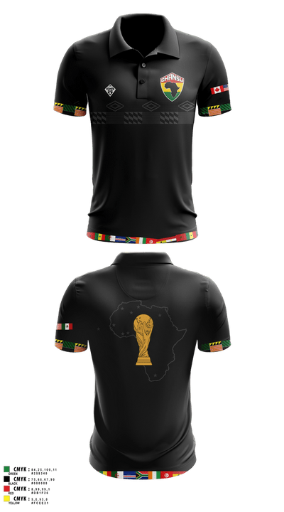 GHANSU W.C. 2026 Short Sleeve Performance Polo - 1