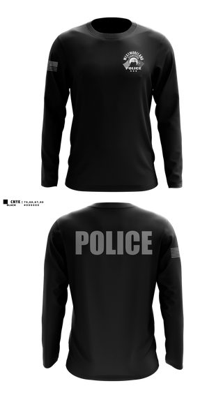 Long Sleeve Performance Shirt, Westmoreland PD, Police, Teamtime, Team time, sublimation, custom sports apparel, team uniforms, spirit wear, spiritwear, sports uniforms, custom shirts, team store, custom team store, fundraiser sports, apparel fundraiser