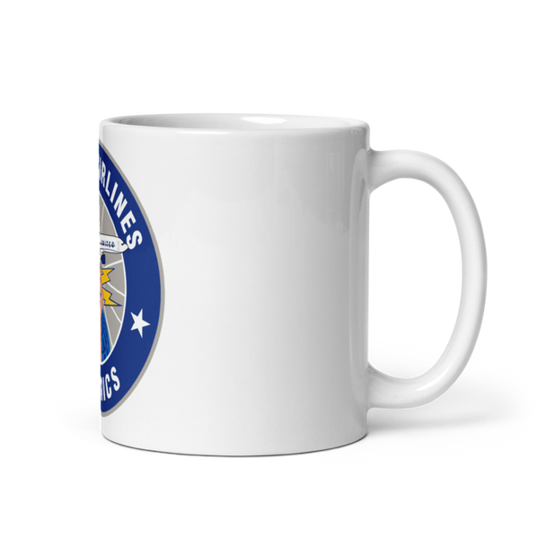 482FW 16916372 White Glossy Mug - Small