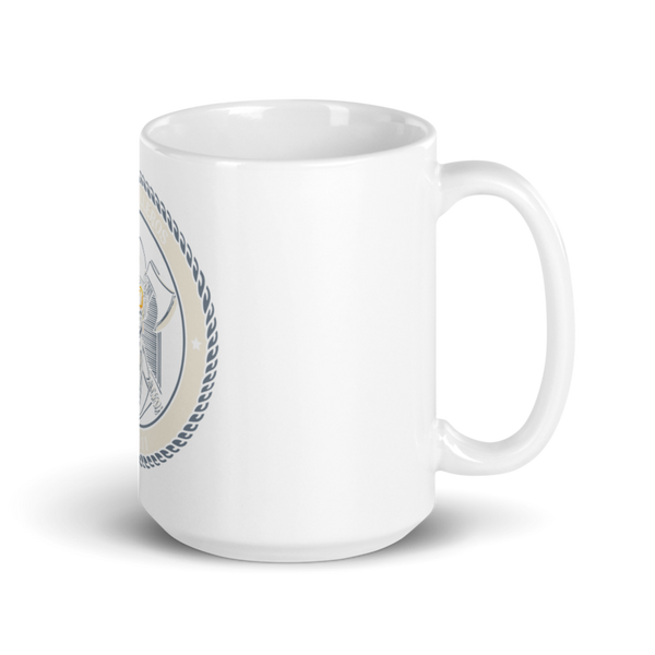 CAT 811 66266358 White Glossy Mug - Medium