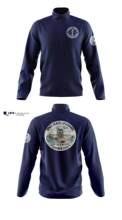 Jones Beach Lifeguard Corp Fleece Jacket - 3