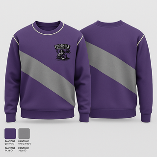 Crew Neck Sweatshirt, Top Shelf Island LC, Men's Lacrosse, Teamtime, Team time, sublimation, custom sports apparel, team uniforms, spirit wear, spiritwear, sports uniforms, custom shirts, team store, custom team store, fundraiser sports, apparel fundraiser