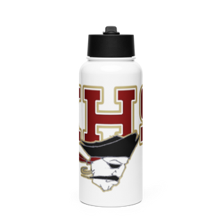 Kingston High School Cheer 38639250 Stainless Steel Water Bottle with a Straw Lid
