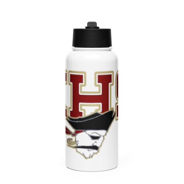 Kingston High School Cheer 38639250 Stainless Steel Water Bottle with a Straw Lid