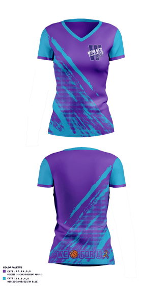 Womens Short Sleeve Vneck Shirt, Weslaco Scorpions, Men's Basketball, Teamtime, Team time, sublimation, custom sports apparel, team uniforms, spirit wear, spiritwear, sports uniforms, custom shirts, team store, custom team store, fundraiser sports, apparel fundraiser