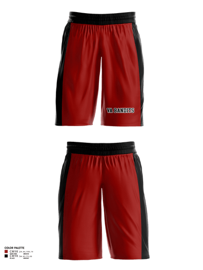 Va bandits 5373012 Mens Basketball Shorts 1