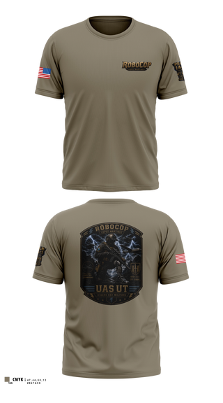 Short Sleeve Performance Shirt, Robocop UAS UT, Baseball, Teamtime, Team time, sublimation, custom sports apparel, team uniforms, spirit wear, spiritwear, sports uniforms, custom shirts, team store, custom team store, fundraiser sports, apparel fundraiser
