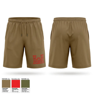 Athletic Shorts With Pockets, HHC 223rd Engineer Battalion, Army, Teamtime, Team time, sublimation, custom sports apparel, team uniforms, spirit wear, spiritwear, sports uniforms, custom shirts, team store, custom team store, fundraiser sports, apparel fundraiser