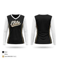 Elite Women's Long Sleeve V-neck Shirt - 1