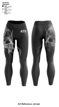 ALL THE SMOKE Womens Leggings - 7
