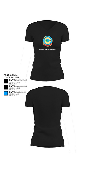 Womens Short Sleeve Vneck Shirt, Snohomish County Search & Rescue, , Teamtime, Team time, sublimation, custom sports apparel, team uniforms, spirit wear, spiritwear, sports uniforms, custom shirts, team store, custom team store, fundraiser sports, apparel fundraiser