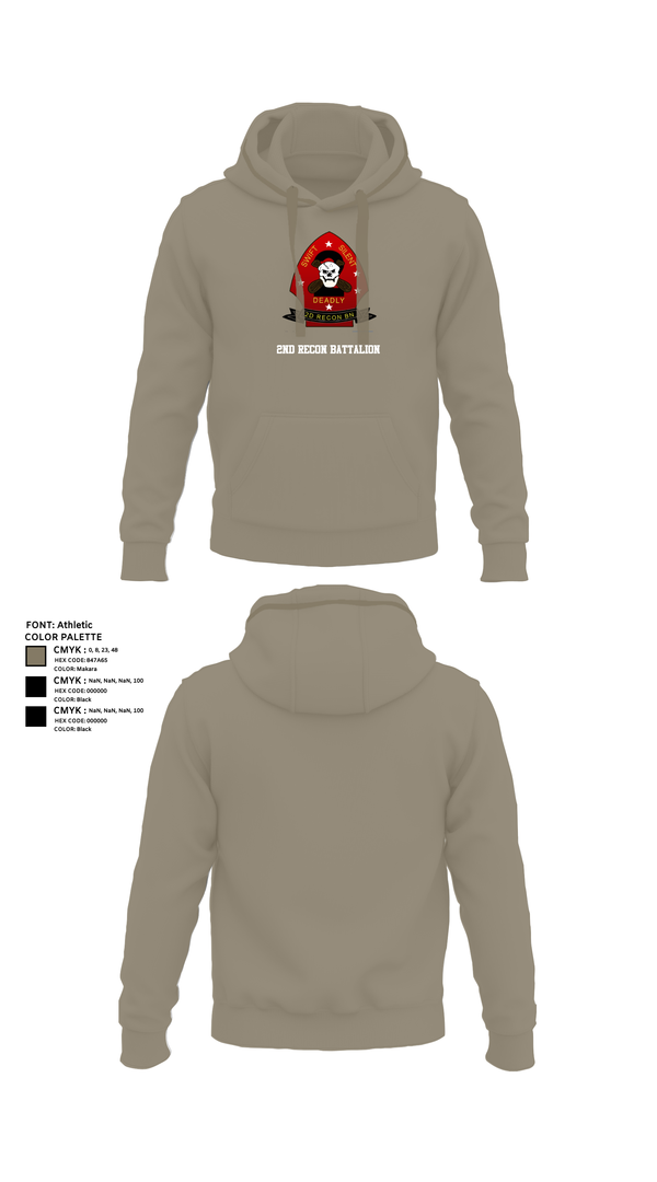 Hoodie, 2nd Recon Battalion, , Teamtime, Team time, sublimation, custom sports apparel, team uniforms, spirit wear, spiritwear, sports uniforms, custom shirts, team store, custom team store, fundraiser sports, apparel fundraiser