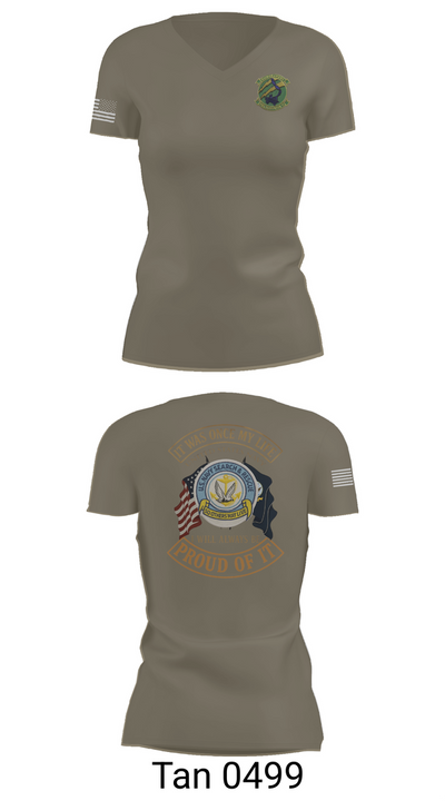 HC11 32248393 Women's Short Sleeve V-neck Shirt - 64