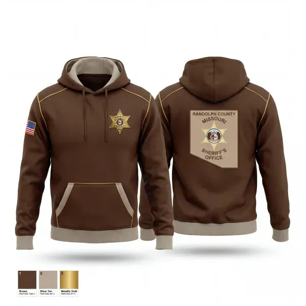 Hoodie, Randolph County Sheriff's Department, Police, Teamtime, Team time, sublimation, custom sports apparel, team uniforms, spirit wear, spiritwear, sports uniforms, custom shirts, team store, custom team store, fundraiser sports, apparel fundraiser