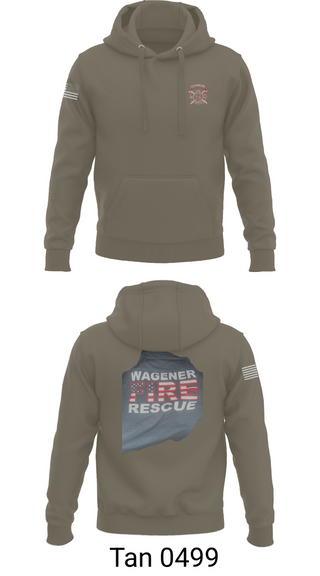Hoodie, Wagener Fire Department, Fire Department, Teamtime, Team time, sublimation, custom sports apparel, team uniforms, spirit wear, spiritwear, sports uniforms, custom shirts, team store, custom team store, fundraiser sports, apparel fundraiser