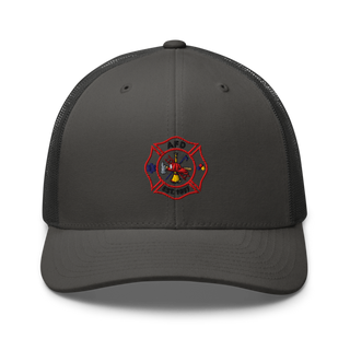 Amarillo Fire Department 46109960 Retro Trucker Hat | Yupoong 6606