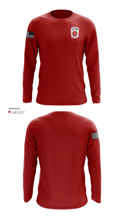 Coeymans Fire Co. #1 84362833 Long Sleeve Performance Shirt 22