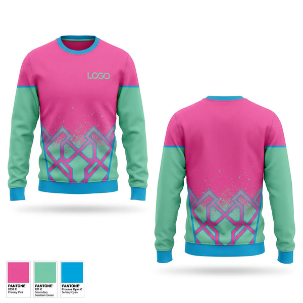 Crew Neck Sweatshirt, Triple Creek Sirens, Softball, Teamtime, Team time, sublimation, custom sports apparel, team uniforms, spirit wear, spiritwear, sports uniforms, custom shirts, team store, custom team store, fundraiser sports, apparel fundraiser