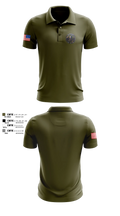 Major Theft Task Force Long Sleeve Performance Polo - 101