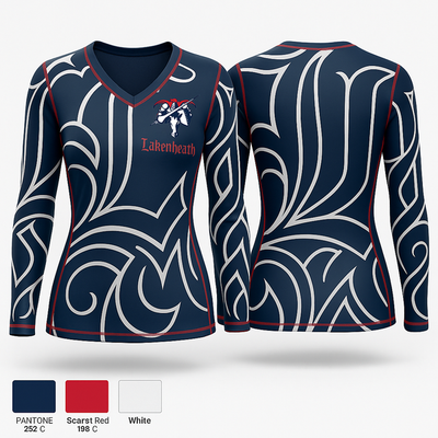 Lakenheath 62326122 Women's Long Sleeve V-neck Shirt - 1