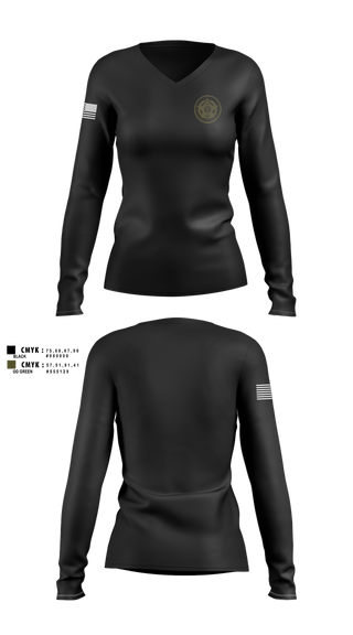 Womens Long Sleeve Vneck Shirt, team name, Police, Teamtime, Team time, sublimation, custom sports apparel, team uniforms, spirit wear, spiritwear, sports uniforms, custom shirts, team store, custom team store, fundraiser sports, apparel fundraiser