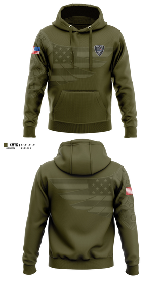Hoodie, Orrville Police Department, Police, Teamtime, Team time, sublimation, custom sports apparel, team uniforms, spirit wear, spiritwear, sports uniforms, custom shirts, team store, custom team store, fundraiser sports, apparel fundraiser