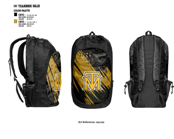Gear Bag, Mormon Trail Volleyball, Women's Volleyball, Teamtime, Team time, sublimation, custom sports apparel, team uniforms, spirit wear, spiritwear, sports uniforms, custom shirts, team store, custom team store, fundraiser sports, apparel fundraiser