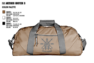 Duffle Bag, Charlie Co, Army, Teamtime, Team time, sublimation, custom sports apparel, team uniforms, spirit wear, spiritwear, sports uniforms, custom shirts, team store, custom team store, fundraiser sports, apparel fundraiser