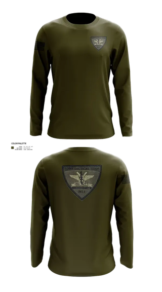 Long Sleeve Performance Shirt, Hancock County Joint Tactical Team, Police, Teamtime, Team time, sublimation, custom sports apparel, team uniforms, spirit wear, spiritwear, sports uniforms, custom shirts, team store, custom team store, fundraiser sports, apparel fundraiser
