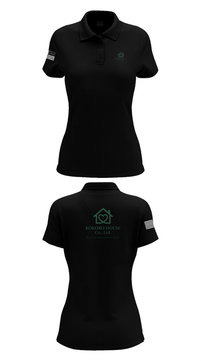 KOKOROHOUSE 58124370 Women's Short Sleeve Performance Polo  - 35