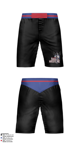 Fight Shorts, Lawrence County Knights, Wrestling, Teamtime, Team time, sublimation, custom sports apparel, team uniforms, spirit wear, spiritwear, sports uniforms, custom shirts, team store, custom team store, fundraiser sports, apparel fundraiser