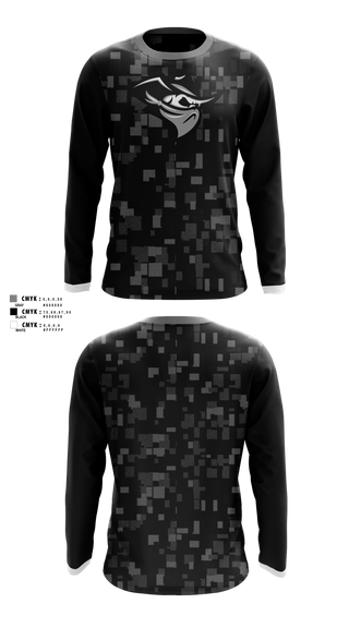 Long Sleeve Performance Shirt, Houston Outlaws, Baseball, Teamtime, Team time, sublimation, custom sports apparel, team uniforms, spirit wear, spiritwear, sports uniforms, custom shirts, team store, custom team store, fundraiser sports, apparel fundraiser