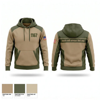 Hoodie, 1-167, Army, Teamtime, Team time, sublimation, custom sports apparel, team uniforms, spirit wear, spiritwear, sports uniforms, custom shirts, team store, custom team store, fundraiser sports, apparel fundraiser