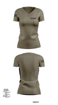 12 CABS 85132731 Women's Short Sleeve V-neck Shirt - 102