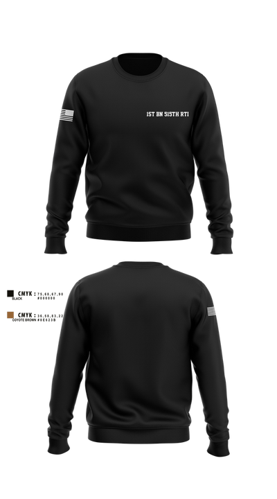1st BN 515th RTI 17257625 Crew Neck Sweatshirt - 2