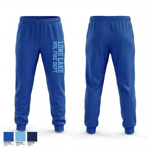 Sweatpants, Long Lake Vol. Fire Dept., Fire Department, Teamtime, Team time, sublimation, custom sports apparel, team uniforms, spirit wear, spiritwear, sports uniforms, custom shirts, team store, custom team store, fundraiser sports, apparel fundraiser