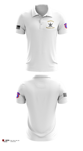 Short Sleeve Performance Polo, 2ND MRBN, Army, Teamtime, Team time, sublimation, custom sports apparel, team uniforms, spirit wear, spiritwear, sports uniforms, custom shirts, team store, custom team store, fundraiser sports, apparel fundraiser