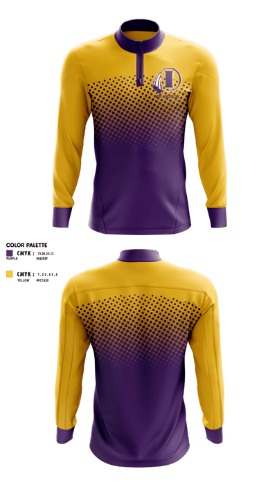 Indianola Mat Tribe 88912065 Quarter Zip Jacket - 1