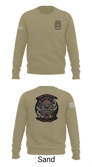Crew Neck Sweatshirt, VRM-30 DET V, Navy, Teamtime, Team time, sublimation, custom sports apparel, team uniforms, spirit wear, spiritwear, sports uniforms, custom shirts, team store, custom team store, fundraiser sports, apparel fundraiser