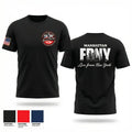 Manhattan Fire Dispatch 48991511 Old School Cotton Feel Shirt - 1