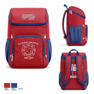 Gear Bag, Fulshear Simonton FD, Fire Department, Teamtime, Team time, sublimation, custom sports apparel, team uniforms, spirit wear, spiritwear, sports uniforms, custom shirts, team store, custom team store, fundraiser sports, apparel fundraiser