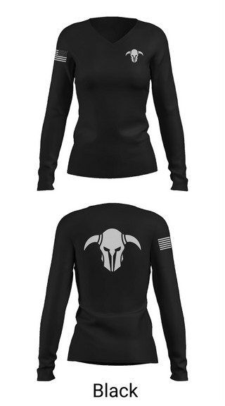 Womens Long Sleeve Vneck Shirt, 104 BEB, National Guard, Teamtime, Team time, sublimation, custom sports apparel, team uniforms, spirit wear, spiritwear, sports uniforms, custom shirts, team store, custom team store, fundraiser sports, apparel fundraiser
