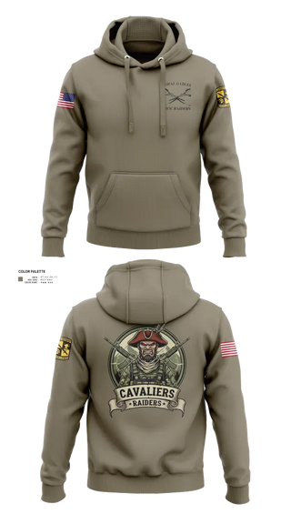 Hoodie, Raiders, Army, Teamtime, Team time, sublimation, custom sports apparel, team uniforms, spirit wear, spiritwear, sports uniforms, custom shirts, team store, custom team store, fundraiser sports, apparel fundraiser