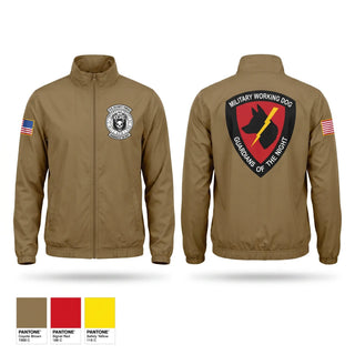 Windbreaker, 75 SFS MWD Section, Air Force, Teamtime, Team time, sublimation, custom sports apparel, team uniforms, spirit wear, spiritwear, sports uniforms, custom shirts, team store, custom team store, fundraiser sports, apparel fundraiser