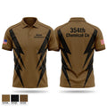 354th Chemical Co Short Sleeve Performance Polo - 1